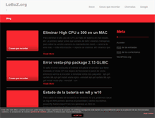 Tablet Screenshot of lebuz.org